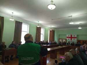 სახანძრო უსაფრთხოების ინსტრუქტაჟი