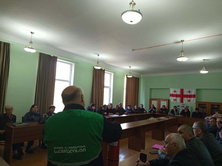 სახანძრო უსაფრთხოების ინსტრუქტაჟი